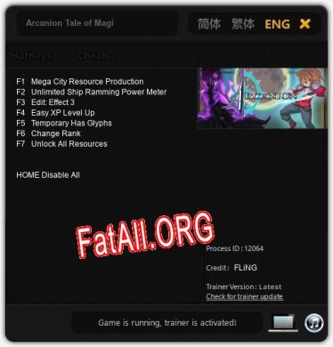 Arcanion Tale of Magi: Трейнер +7 [v1.7]