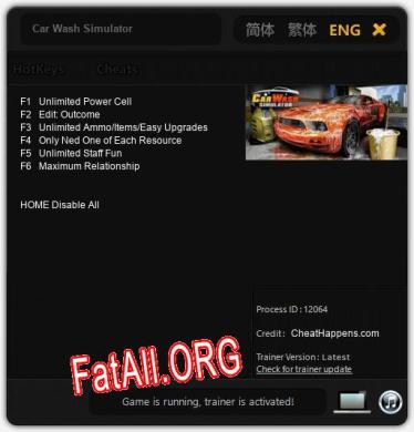 Car Wash Simulator: ТРЕЙНЕР И ЧИТЫ (V1.0.87)