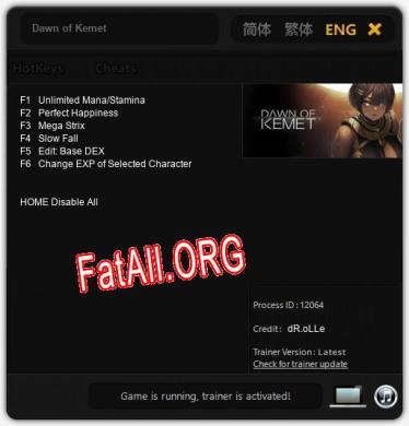 Dawn of Kemet: Читы, Трейнер +6 [dR.oLLe]