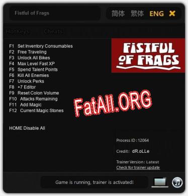 Fistful of Frags: ТРЕЙНЕР И ЧИТЫ (V1.0.38)
