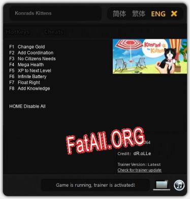 Трейнер для Konrads Kittens [v1.0.3]