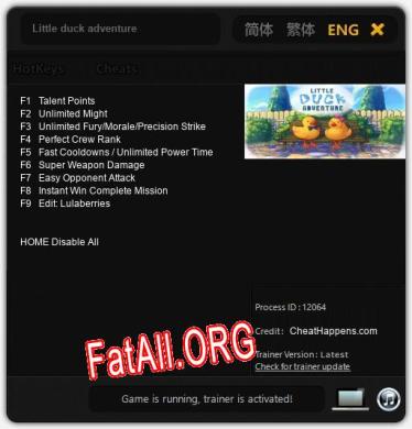 Little duck adventure: ТРЕЙНЕР И ЧИТЫ (V1.0.94)