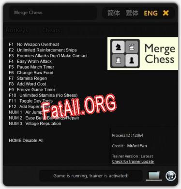Merge Chess: Читы, Трейнер +15 [MrAntiFan]