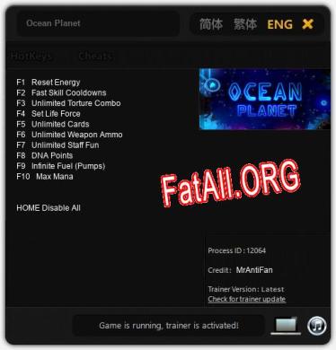 Ocean Planet: Читы, Трейнер +10 [MrAntiFan]