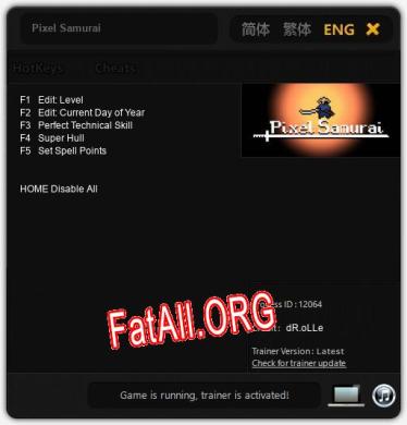 Трейнер для Pixel Samurai [v1.0.4]