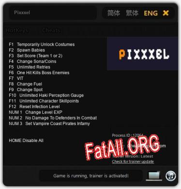 Pixxxel: Читы, Трейнер +15 [CheatHappens.com]
