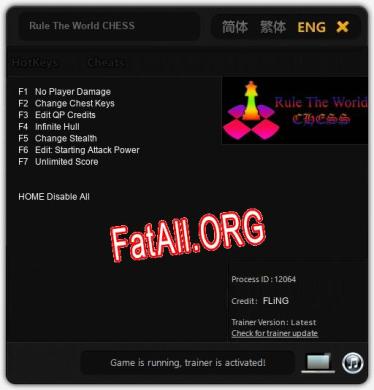 Rule The World CHESS: Читы, Трейнер +7 [FLiNG]