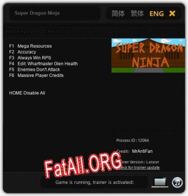 Super Dragon Ninja: ТРЕЙНЕР И ЧИТЫ (V1.0.92)