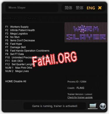 Worm Slayer: Читы, Трейнер +14 [FLiNG]